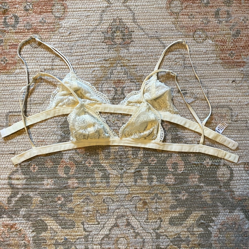 Lace bralettes